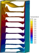iso surface temperature Transition 0