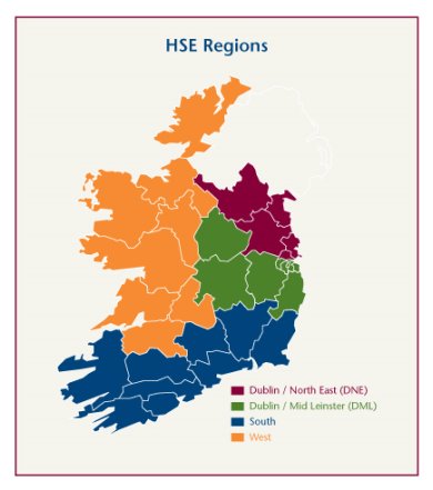 Image result for hse regions