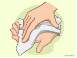 Image result for cartoon picture  showing someone reach for paper towel